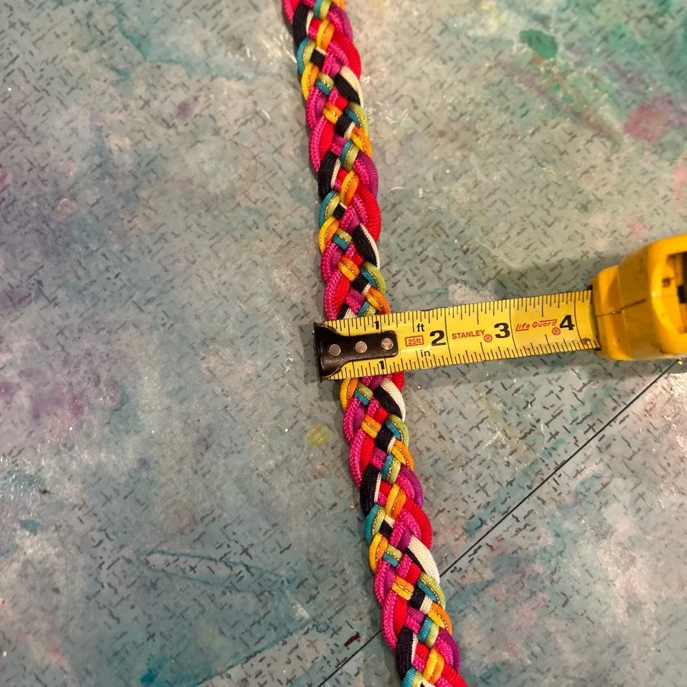 Vintage Colorful Corded Belt